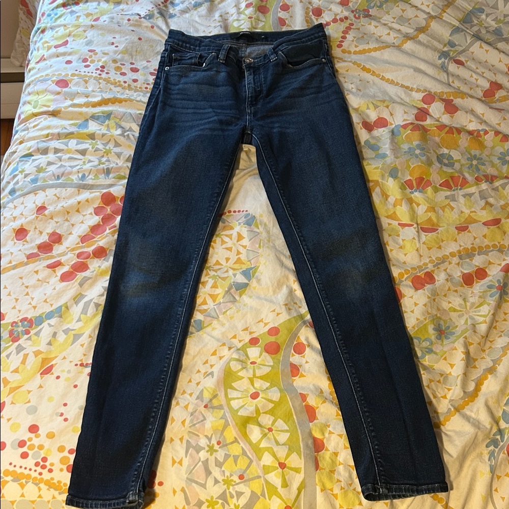 Hudson Straight Leg Skinny Blue Women's Jeans